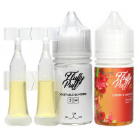 Набір для рідини Fluffy Puff Salt Cherry Tobacco 50 мг 30 мл