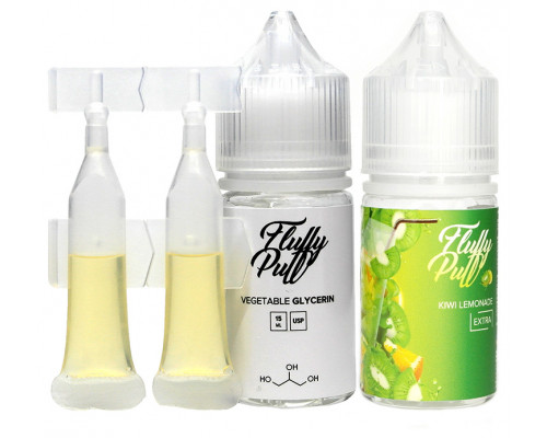 Набір для рідини Fluffy Puff Salt Kiwi Lemonade 50 мг 30 мл