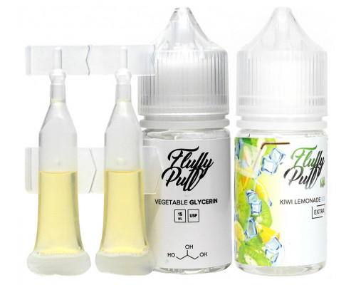 Набір для рідини Fluffy Puff Salt Kiwi Lemonade Ice 50 мг 30 мл