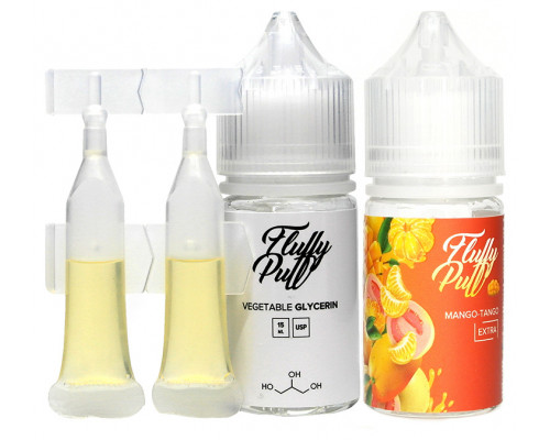 Набір для рідини Fluffy Puff Salt Mango Tango 50 мг 30 мл