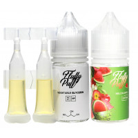 Набір для рідини Fluffy Puff Salt Melon Apple 50 мг 30 мл