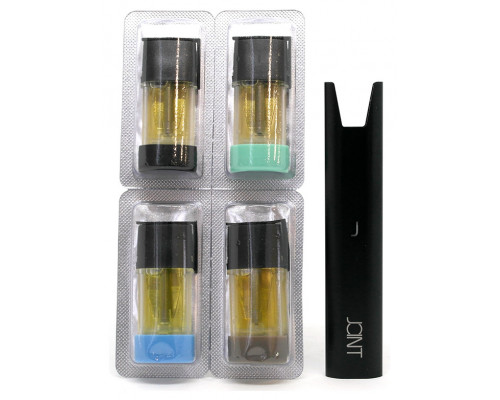 POD система Joint Starter Kit комплект 4 картриджі 50 мг Black