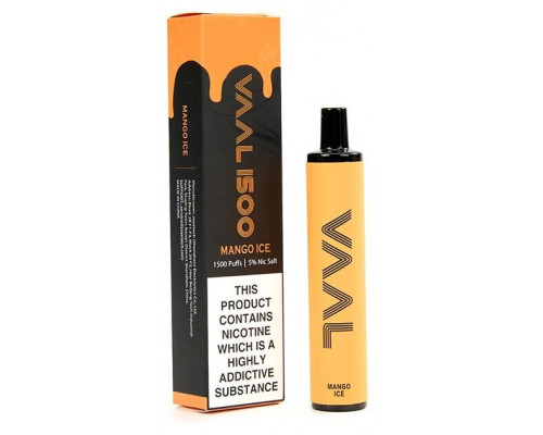 Одноразова Pod система Joyetech VAAL 1500 Mango Ice 50 мг 950 мАг