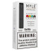 POD система MYLE Starter Kit комплект 4 картриджі 50 мг Black