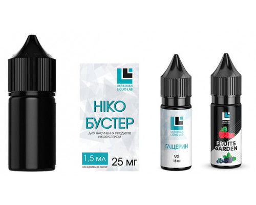 Набор для жидкости PREMIX BASIC KIT Salt Fruits Garden 25 мг 30 мл