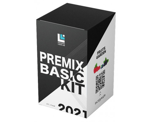 Набор для жидкости PREMIX BASIC KIT Salt Fruits Garden 25 мг 30 мл