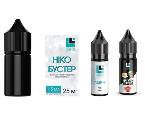 Набор для жидкости PREMIX BASIC KIT Salt Melon Blues 25 мг 30 мл