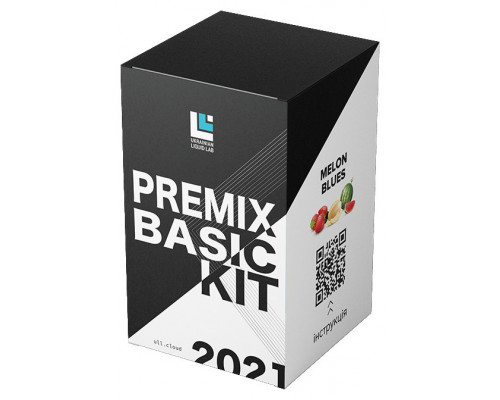 Набор для жидкости PREMIX BASIC KIT Salt Melon Blues 25 мг 30 мл