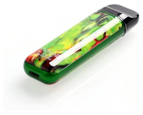 POD система Smok Novo 2 Pod Starter Kit Green Stabilizing Wood