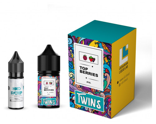 Набор для жидкости Twins Salt Top Berries 50 мг 30 мл