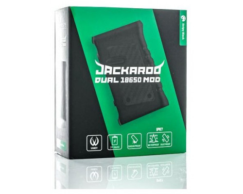 Бокс мод Vandy Vape Jackaroo Dual 188W TC Obsidian Black