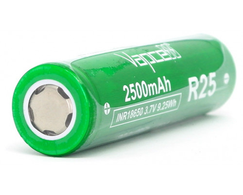 Аккумулятор Vapcell R25 INR18650 20A 2500 mAh
