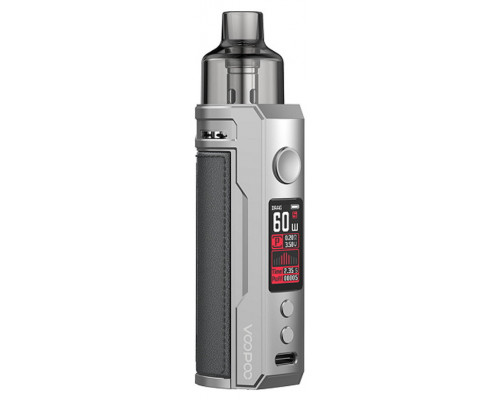 POD система Voopoo Drag X Pod Mod Kit Silver Dark Grey